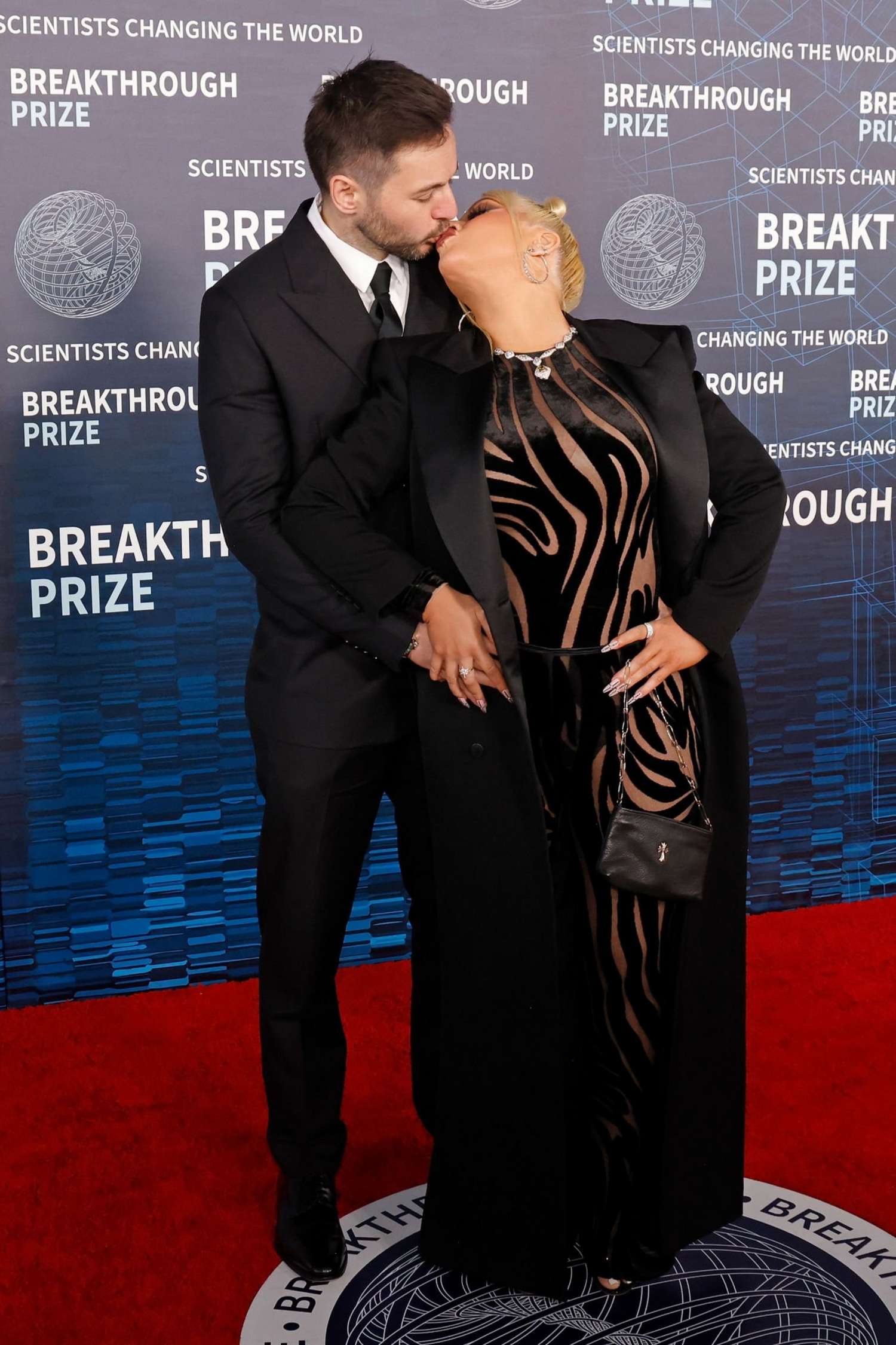 Christina Aguilera at 9th Annual Breakthrough Prize Ceremony on April 15