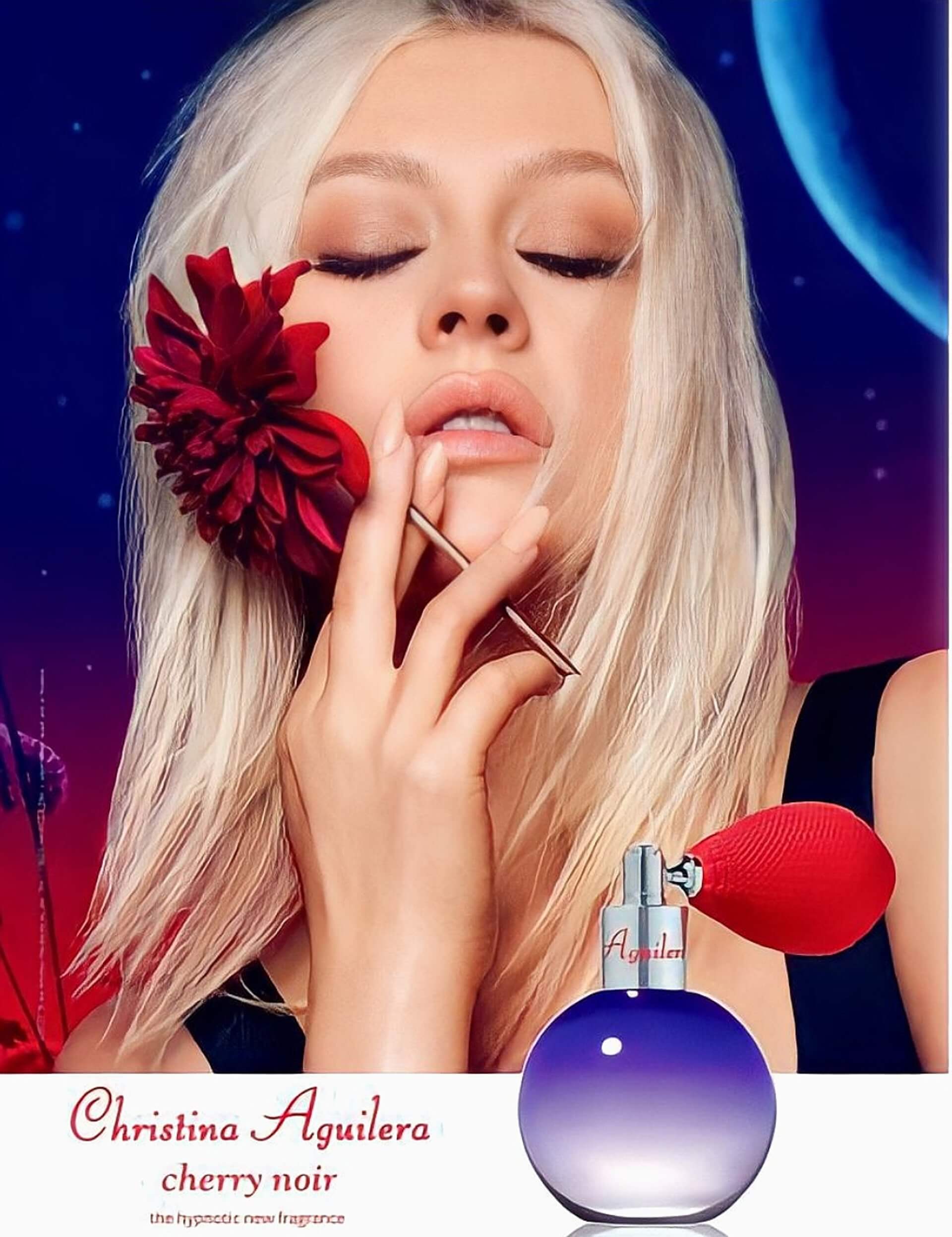 Christina Aguilera new fragrance ‘Cherry Noir’
