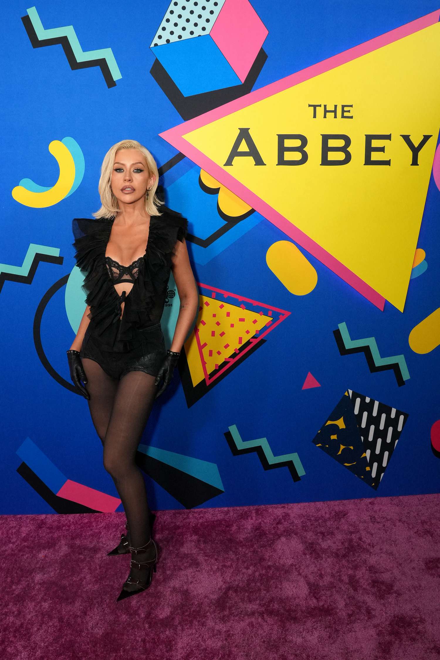 Christina Aguilera at The Abbey’s 35th Anniversary on May 20