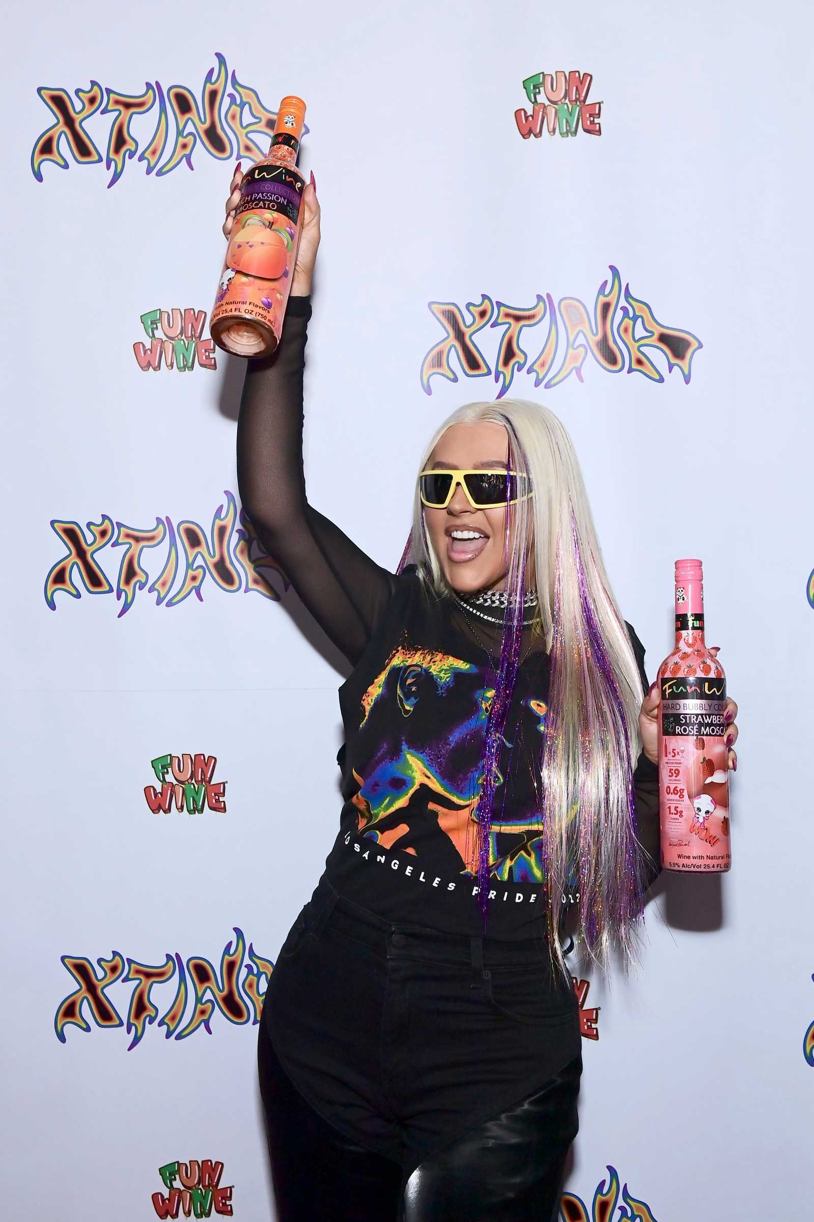 Last additions - Christina Aguilera X Fun Wine LA Pride Pop Up 28429 - Xtina Pictures