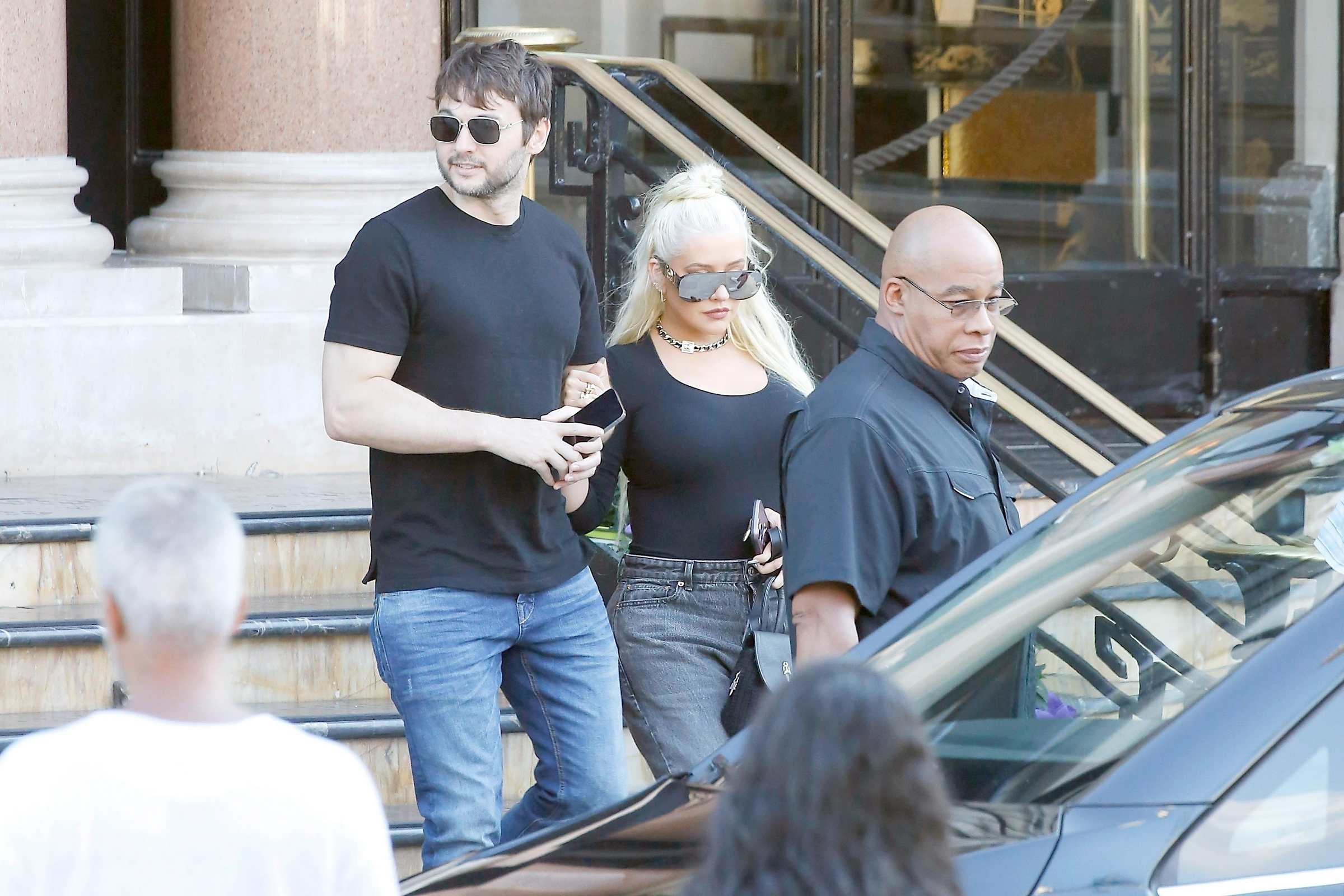 Christina Aguilera out and about in France on Aug 1